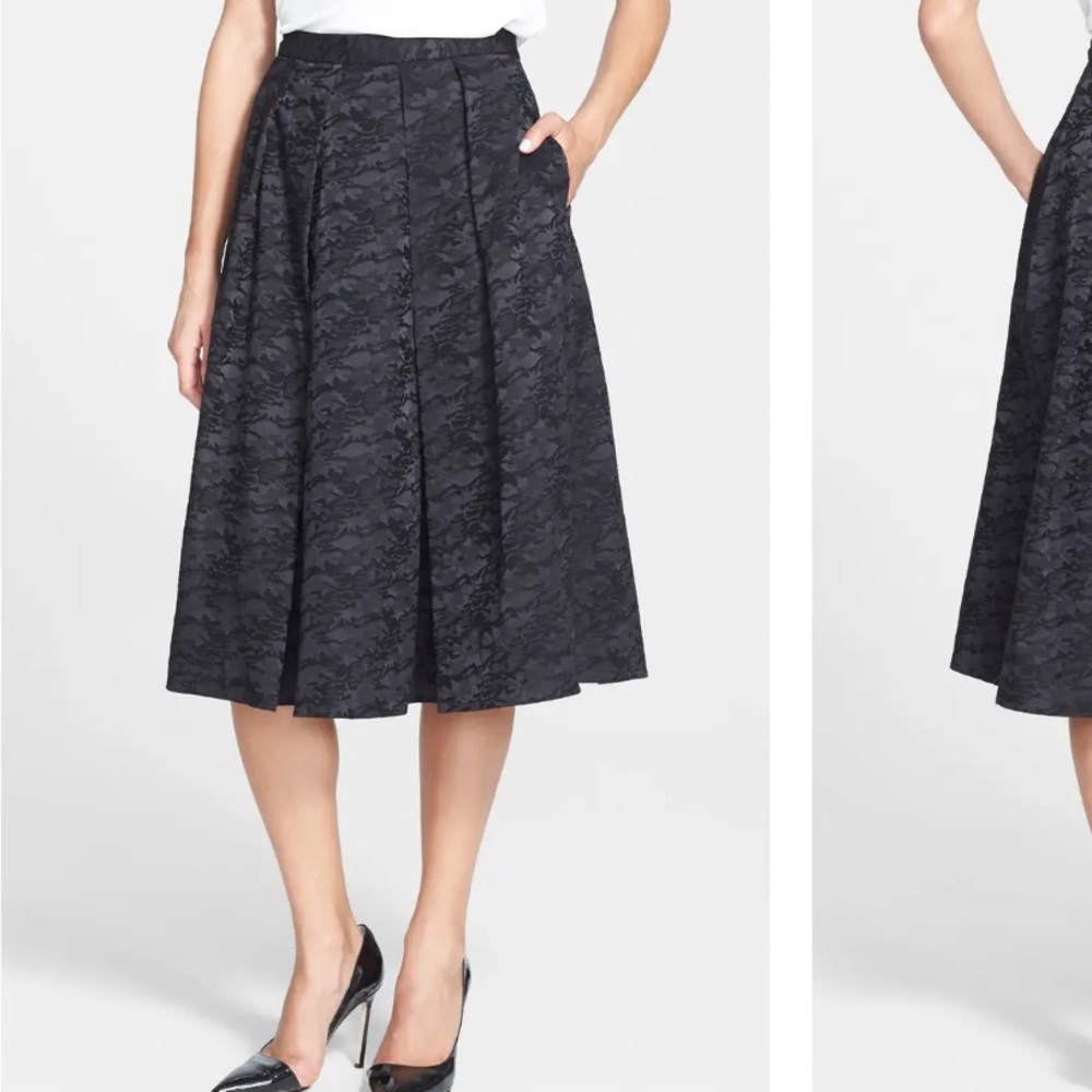 Pink Tartan' Camo Jacquard Pleat Skirt size 0